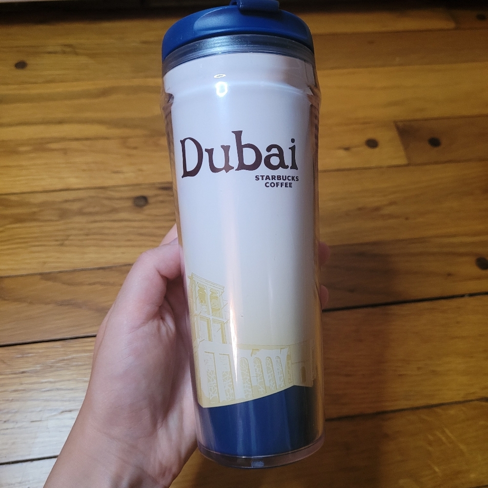 STARBUCKS 2004 UAE DUBAI GLOBAL ICON CITIES TUMBLER 12oz